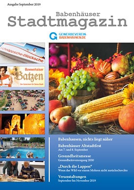 Stadtmagazin Babenhausen September 2019