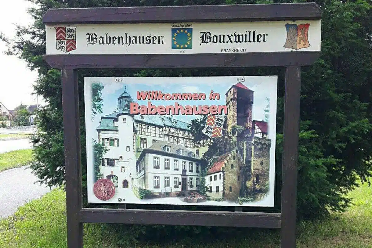 Neue Ortseingangsschilder für Babenhausen und die Stadtteile 22 Schild Babenhausen