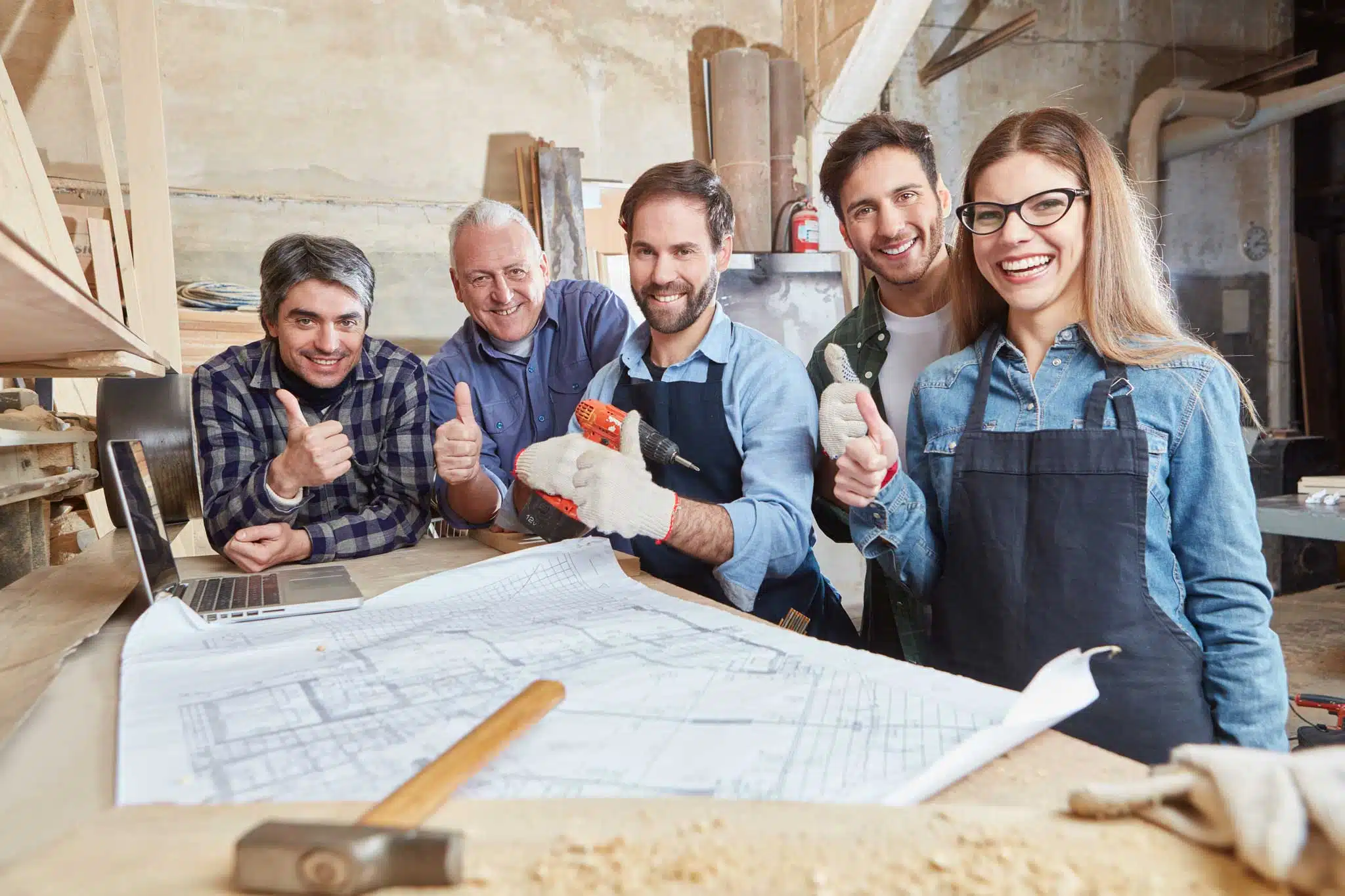 Verbunden durch die Zukunft - Werden Sie Teil des Gewerbevereins Babenhausen! 10 Hanwerk Mittelstand