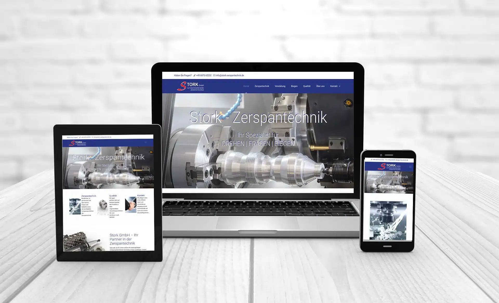 Webdesign Schwarzer-Knick 17 Referenzen Stork Zerpantechnik