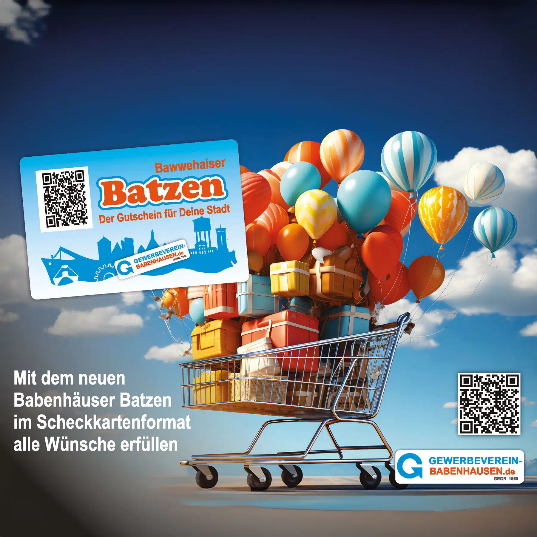 Der Bawwehaiser Batzen – also der Gutschein vom Gewerbeverein Babenhausen e. V.