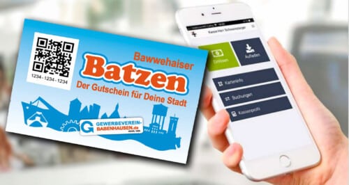 Der Bawwehaiser Batzen – also der Gutschein vom Gewerbeverein Babenhausen e. V.